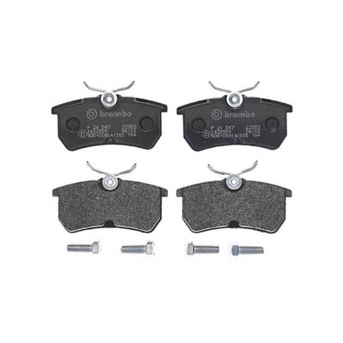 BREMBO Bremsbelagsatz, Scheibenbremse P24047