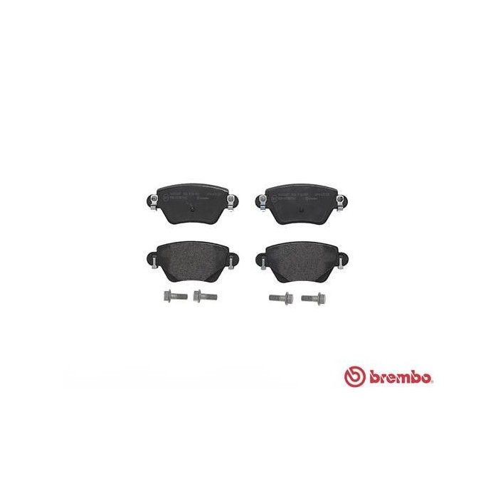 BREMBO Bremsbelagsatz, Scheibenbremse P24059