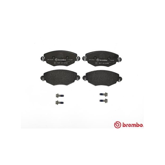 BREMBO Bremsbelagsatz, Scheibenbremse P24060