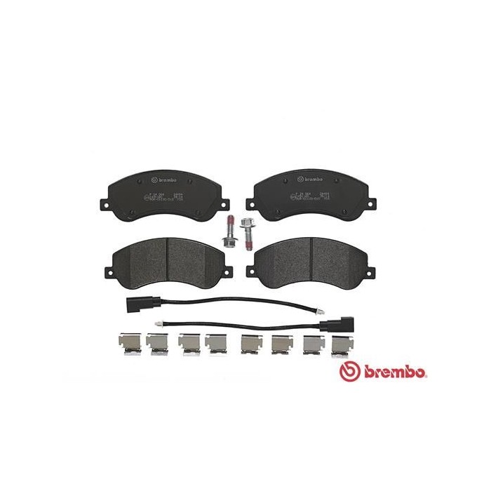 BREMBO Bremsbelagsatz, Scheibenbremse P24064