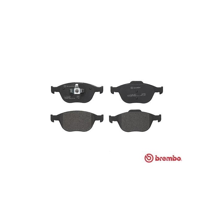 BREMBO BREMSBELÄGE, RICHTUNGSGEBUNDEN Bremsbelagsatz, Scheibenbremse P24071