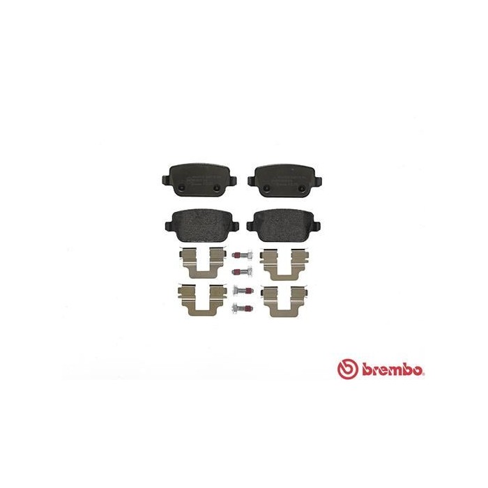 BREMBO Bremsbelagsatz, Scheibenbremse P24075