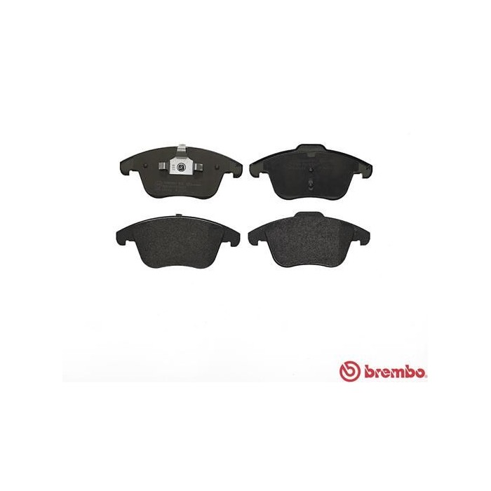 BREMBO Bremsbelagsatz, Scheibenbremse P24076
