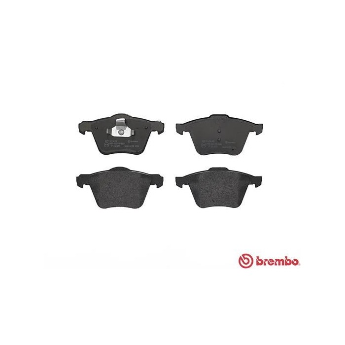 BREMBO Bremsbelagsatz, Scheibenbremse P24077