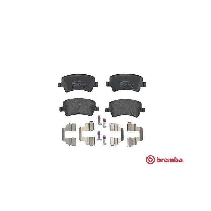 BREMBO Bremsbelagsatz, Scheibenbremse P24078