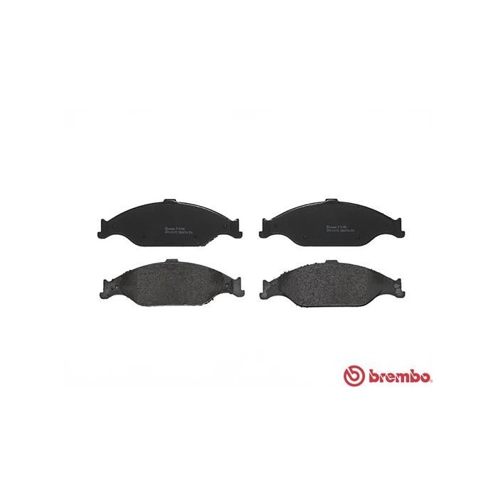 BREMBO Bremsbelagsatz, Scheibenbremse P24082