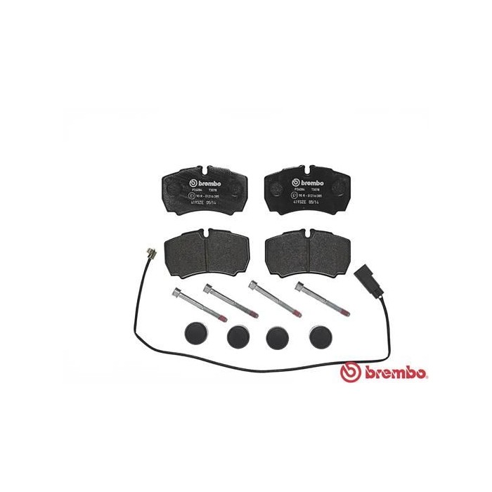 BREMBO Bremsbelagsatz, Scheibenbremse P24084