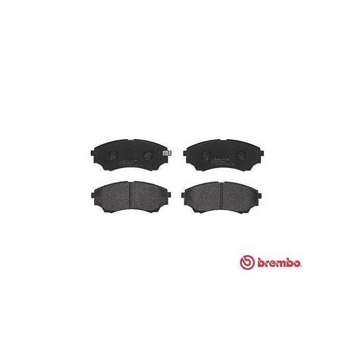 BREMBO Bremsbelagsatz, Scheibenbremse P24086