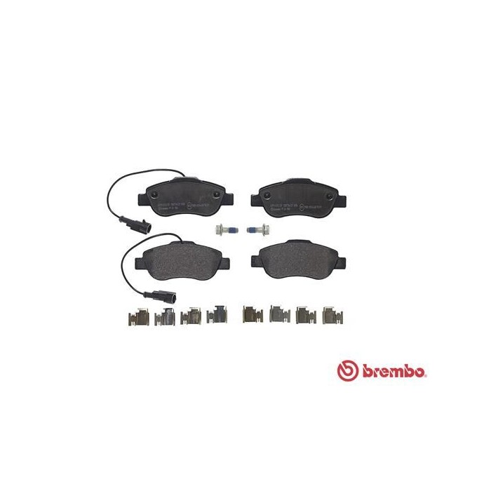 BREMBO Bremsbelagsatz, Scheibenbremse P24150