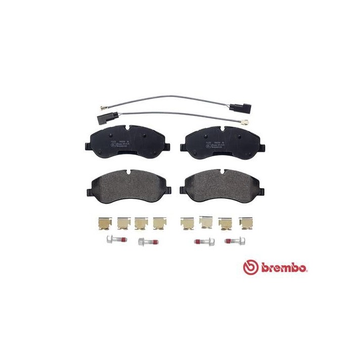 BREMBO Bremsbelagsatz, Scheibenbremse P24152