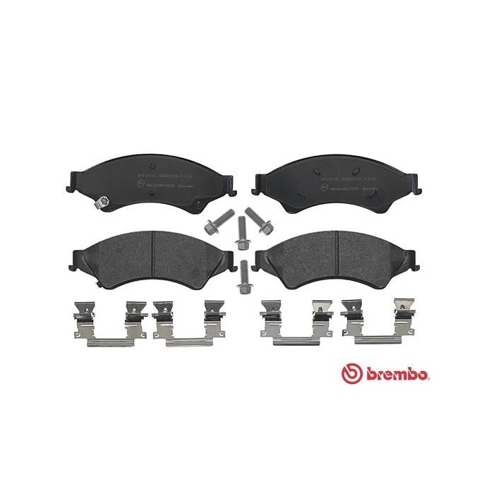 BREMBO Bremsbelagsatz, Scheibenbremse P24153