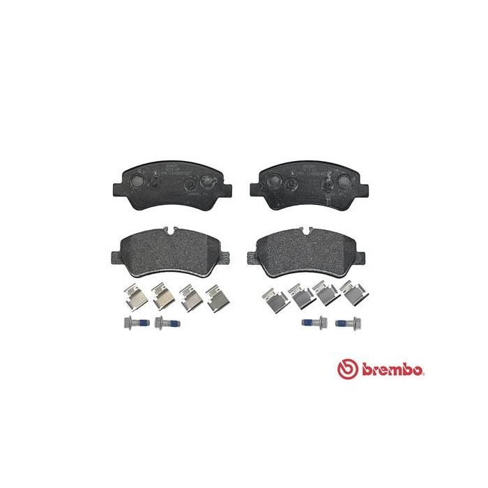 BREMBO Bremsbelagsatz, Scheibenbremse P24160
