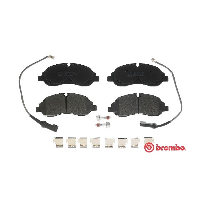 BREMBO Bremsbelagsatz, Scheibenbremse P24171