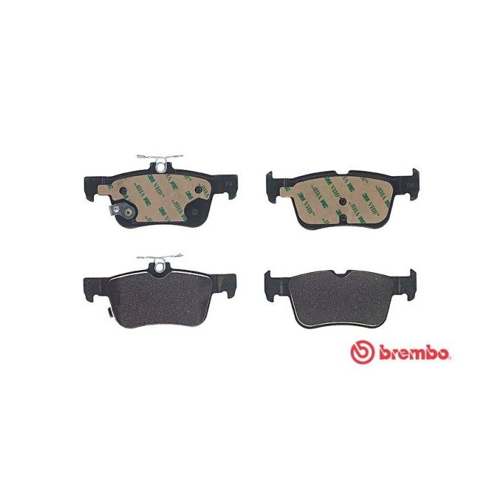 BREMBO Bremsbelagsatz, Scheibenbremse P24201