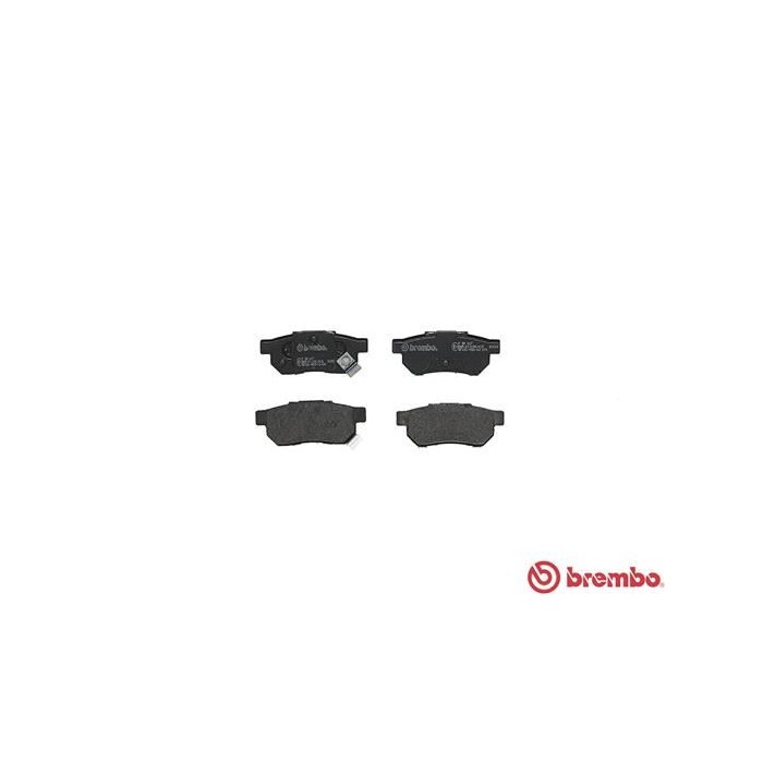 BREMBO Bremsbelagsatz, Scheibenbremse P28017