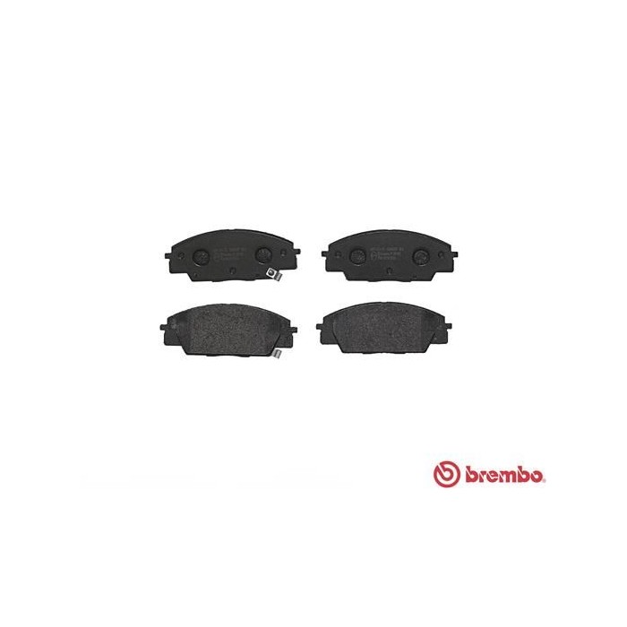 BREMBO Bremsbelagsatz, Scheibenbremse P28032