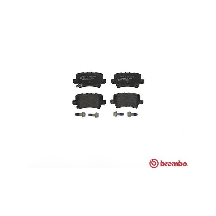 BREMBO Bremsbelagsatz, Scheibenbremse P28038