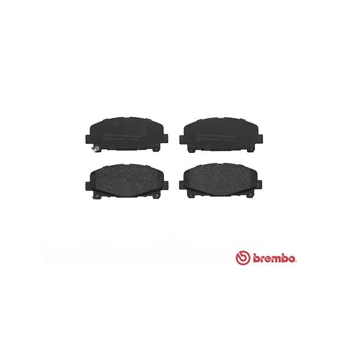 BREMBO Bremsbelagsatz, Scheibenbremse P28043