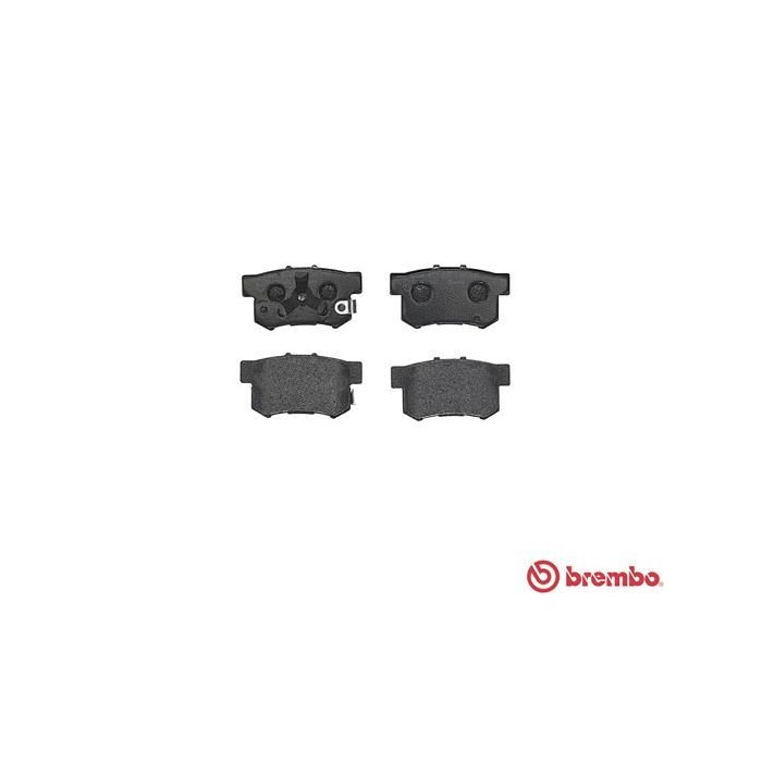 BREMBO Bremsbelagsatz, Scheibenbremse P28051