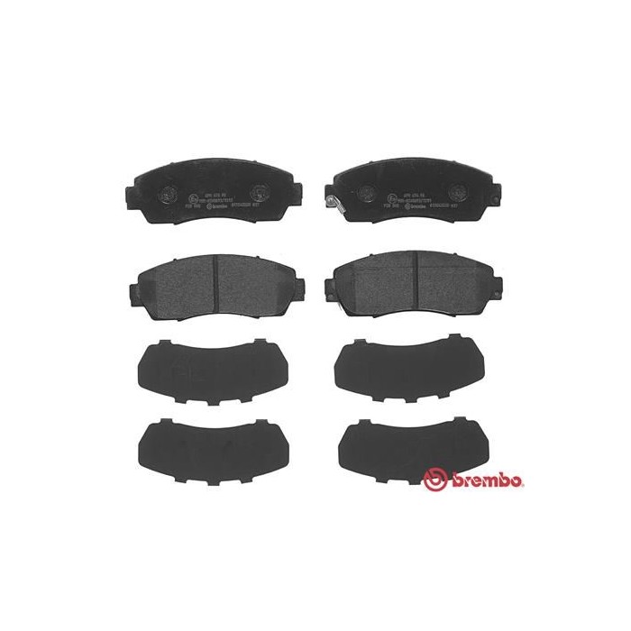 BREMBO Bremsbelagsatz, Scheibenbremse P28068