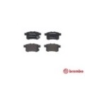 BREMBO Bremsbelagsatz, Scheibenbremse P28072
