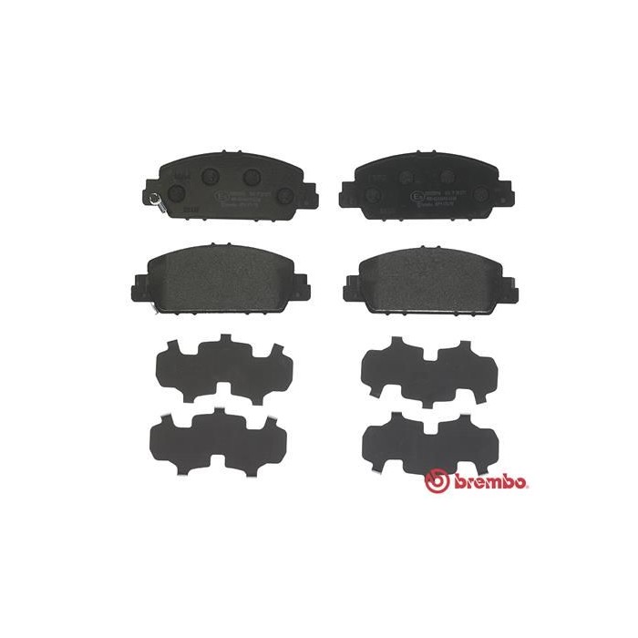 BREMBO Bremsbelagsatz, Scheibenbremse P28077