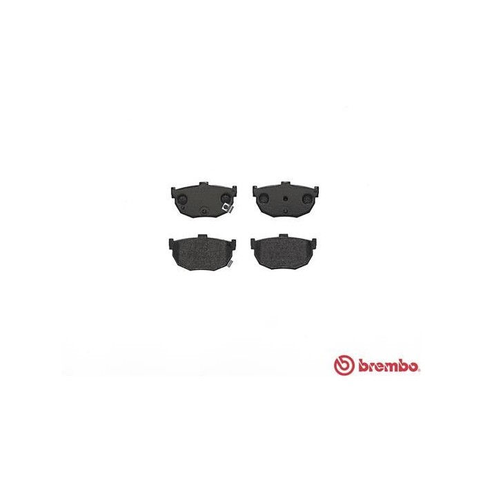 BREMBO Bremsbelagsatz, Scheibenbremse P30003