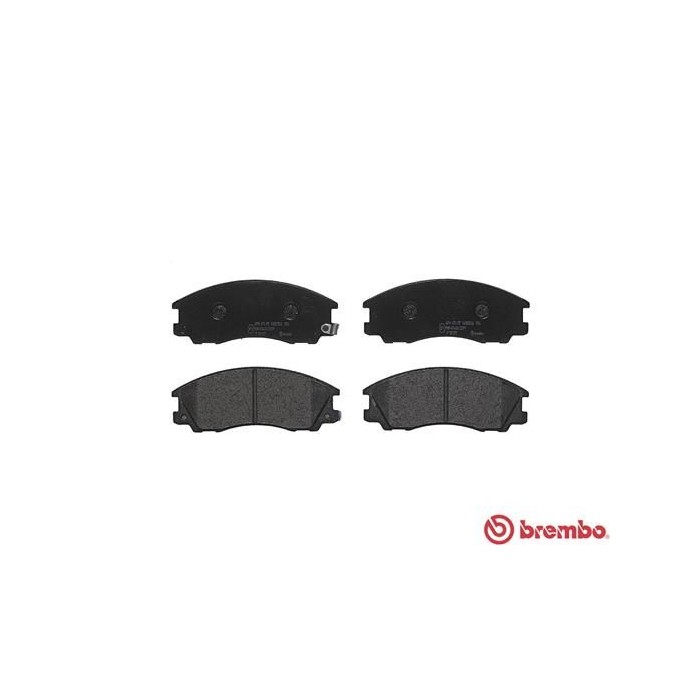 BREMBO Bremsbelagsatz, Scheibenbremse P30017