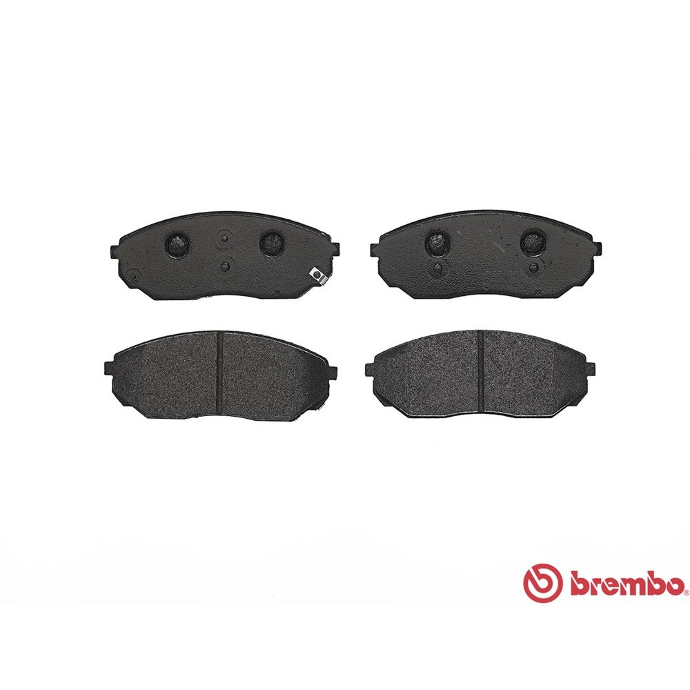 BREMBO Bremsbelagsatz, Scheibenbremse P30019