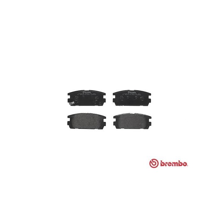 BREMBO Bremsbelagsatz, Scheibenbremse P30021