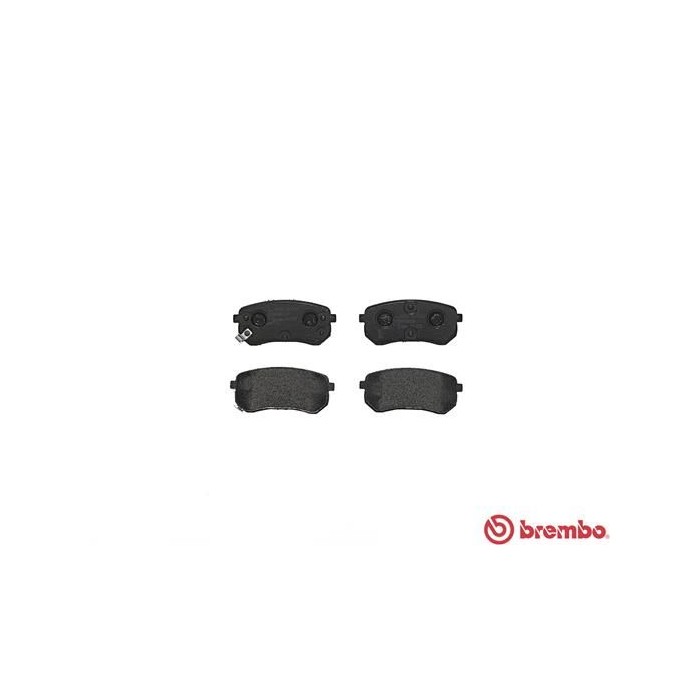 BREMBO Bremsbelagsatz, Scheibenbremse P30033