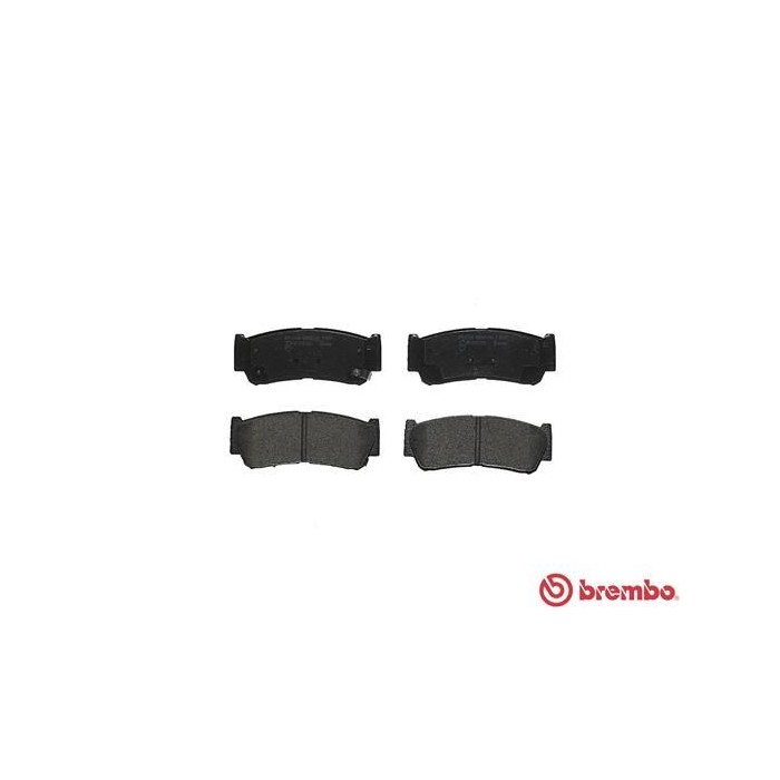 BREMBO Bremsbelagsatz, Scheibenbremse P30037