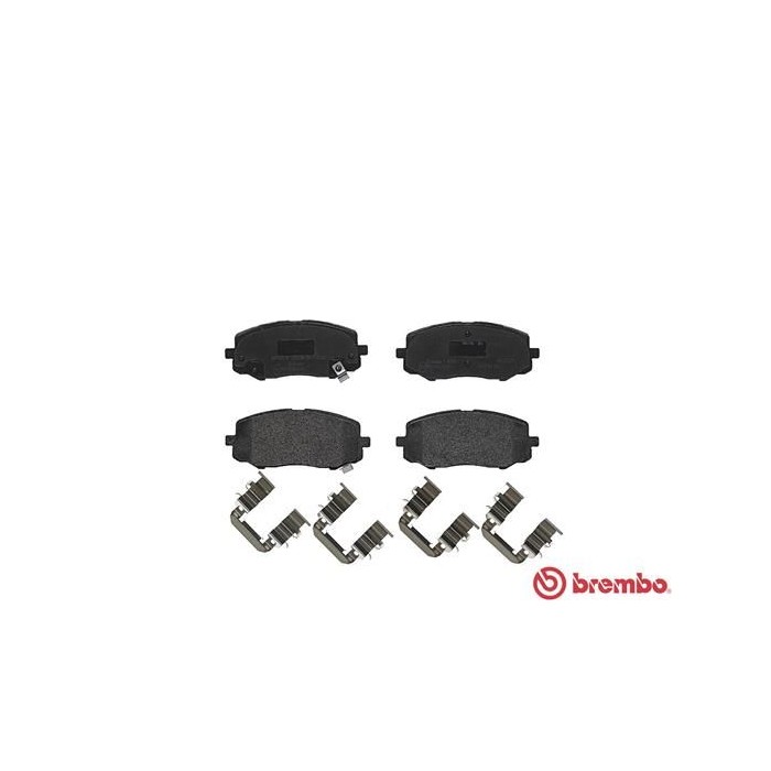 BREMBO Bremsbelagsatz, Scheibenbremse P30045