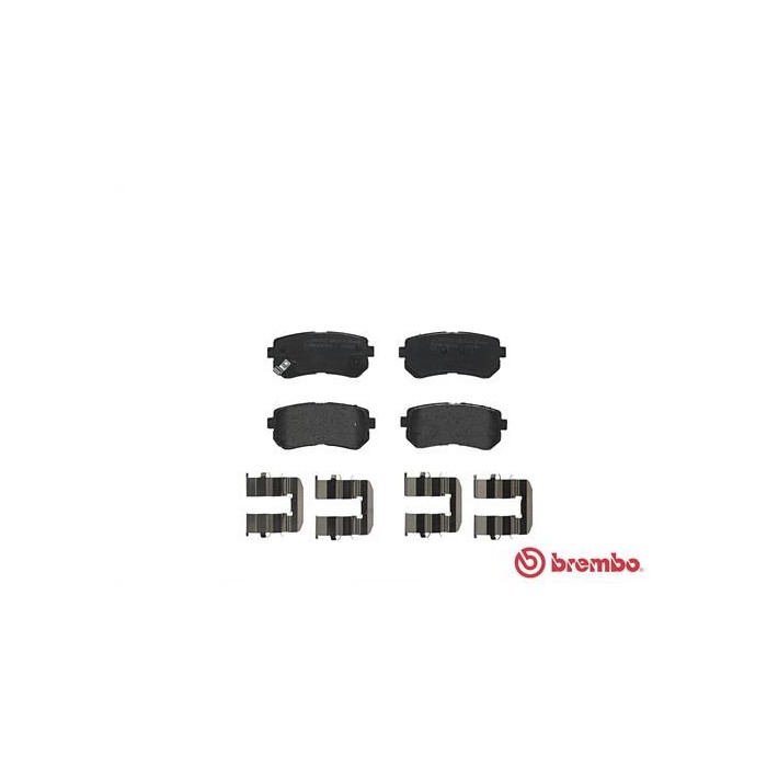 BREMBO Bremsbelagsatz, Scheibenbremse P30046