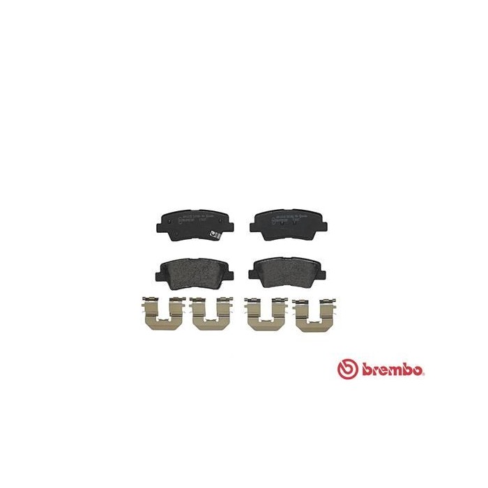 BREMBO Bremsbelagsatz, Scheibenbremse P30047