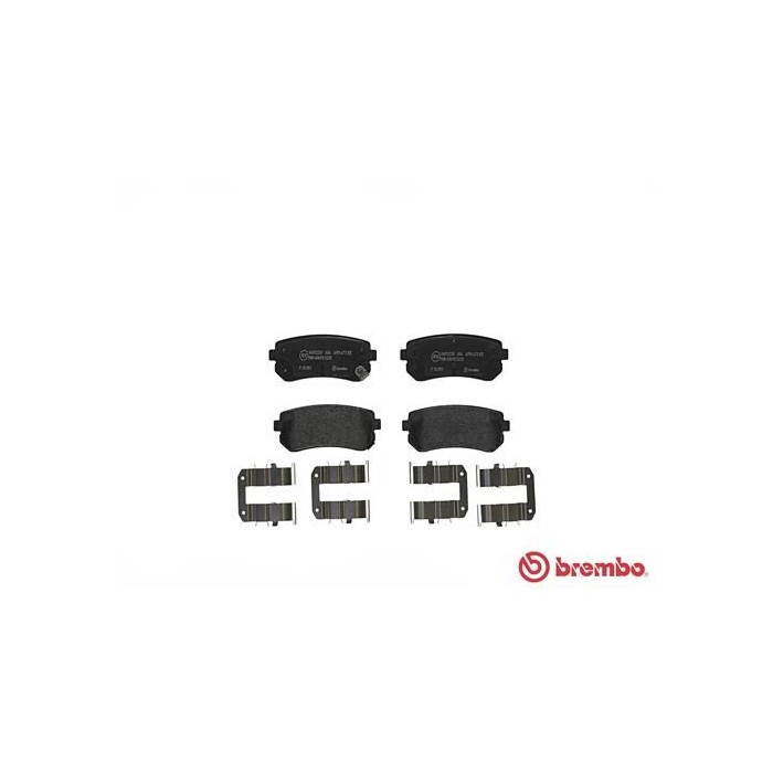 BREMBO Bremsbelagsatz, Scheibenbremse P30051