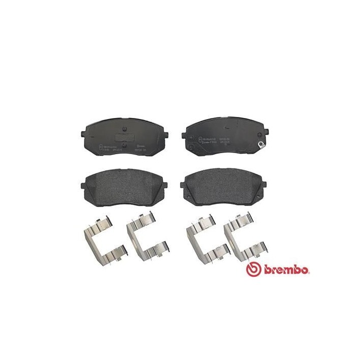 BREMBO Bremsbelagsatz, Scheibenbremse P30056