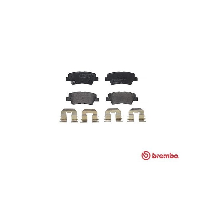 BREMBO Bremsbelagsatz, Scheibenbremse P30067