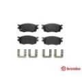 BREMBO Bremsbelagsatz, Scheibenbremse P30069