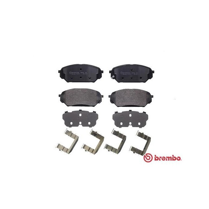 BREMBO Bremsbelagsatz, Scheibenbremse P30071