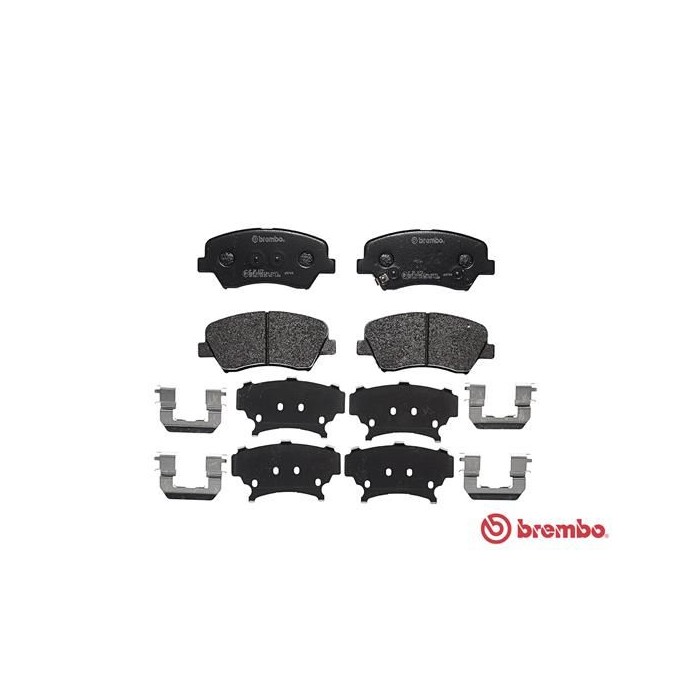 BREMBO Bremsbelagsatz, Scheibenbremse P30073