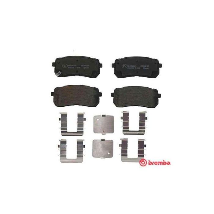 BREMBO Bremsbelagsatz, Scheibenbremse P30080