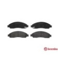 BREMBO Bremsbelagsatz, Scheibenbremse P34005