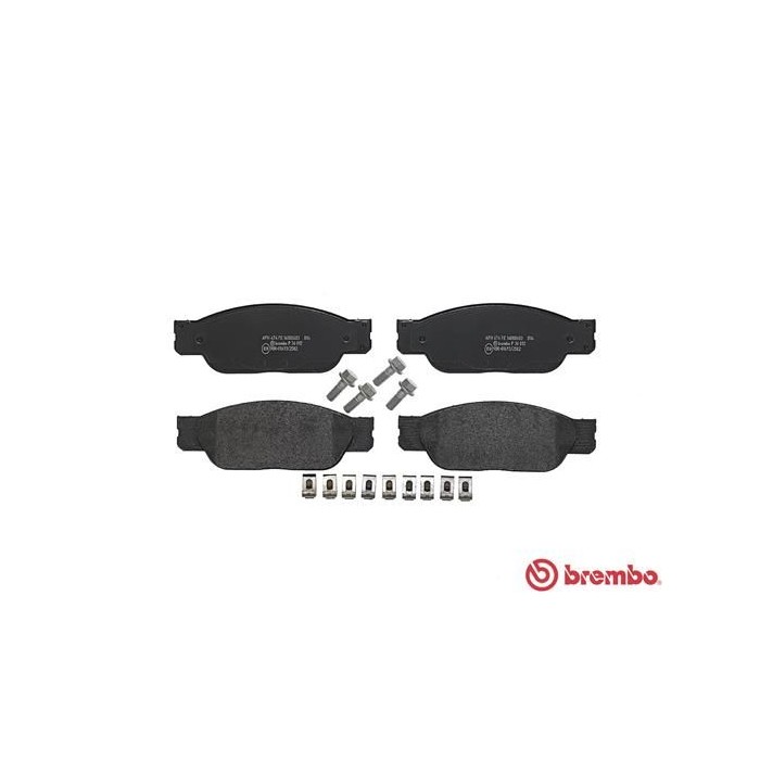BREMBO Bremsbelagsatz, Scheibenbremse P36012
