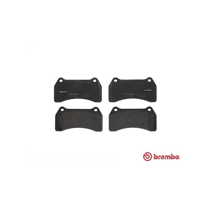 BREMBO BREMSBELÄGE, RICHTUNGSGEBUNDEN Bremsbelagsatz, Scheibenbremse P36014
