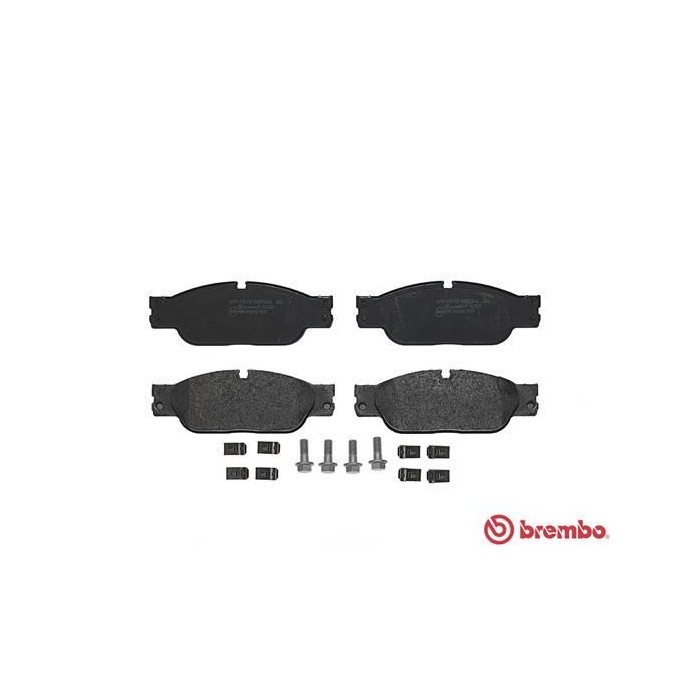 BREMBO Bremsbelagsatz, Scheibenbremse P36021