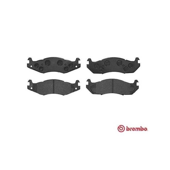 BREMBO Bremsbelagsatz, Scheibenbremse P37001