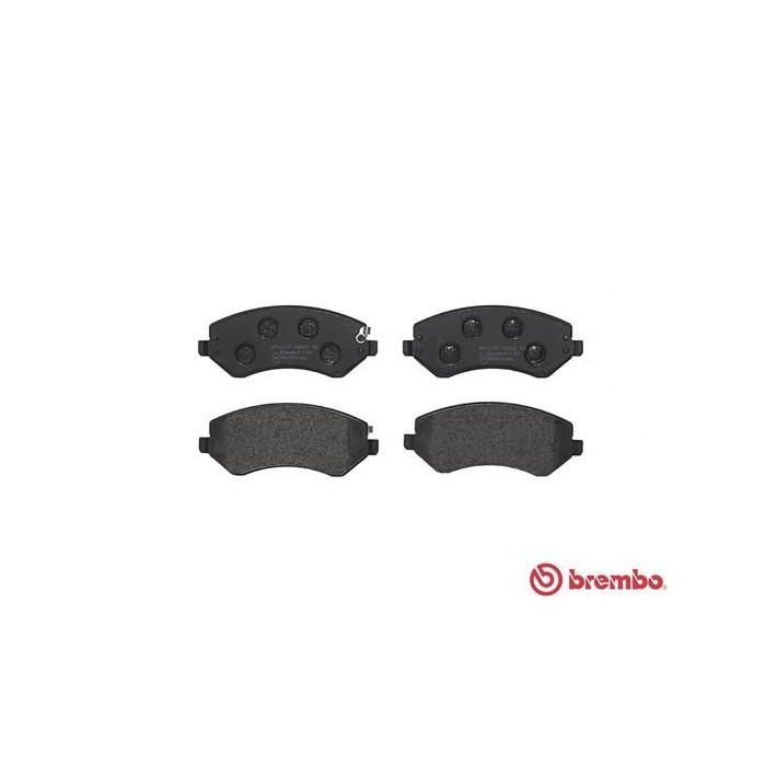 BREMBO Bremsbelagsatz, Scheibenbremse P37007