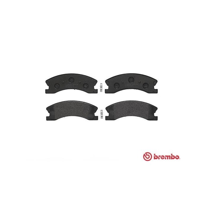 BREMBO Bremsbelagsatz, Scheibenbremse P37008