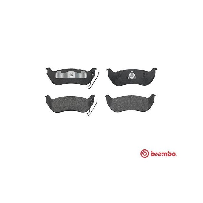 BREMBO Bremsbelagsatz, Scheibenbremse P37009